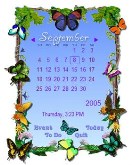 Butterflies Rainlendar