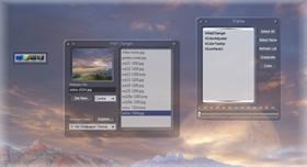 Dark Glass Desktop Control