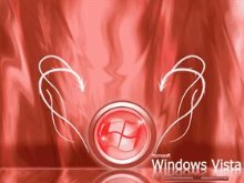 Microsoft Windows Red Vista Boot