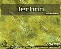 Techno Screen Saver