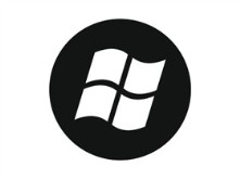 Minimalist Black - Windows Media Center
