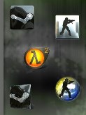 Cryo64 Steam, Half-Life 2 and Counter Strike Icons