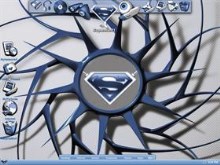 My superman Blue III 3d