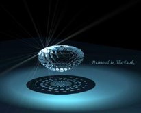 Diamonds in the dark.