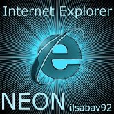 Internet Explorer Neon