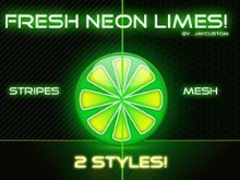 FRESH NEON LIMES!