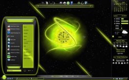 GreeNeon Nebula Desktop