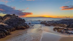 Maui Island Sunset Beach