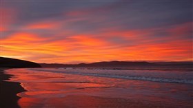 Rosie Ocean Sunset Beach