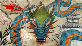 Chinese Dragon Painting 03