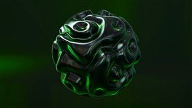 Green Sphere Morphing
