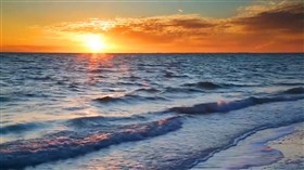 Sunset Sea
