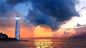 Lighthouse Sea