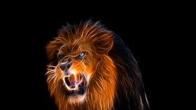 4K Digital Lion