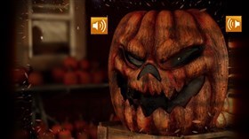 4K Angry Pumpkin w sound