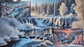 4K 3 Winter Scenes