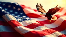 4K USA Flag