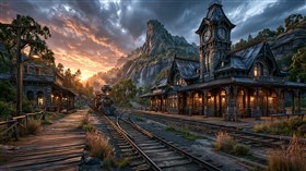 4K Train Departure