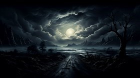 4K Dark Moonlight