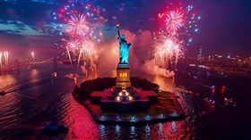 4K Statue of LIBERTY