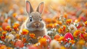 4K Easter Colors