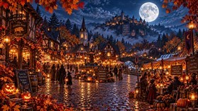 4K Medieval Autumn