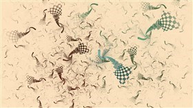 Clown pants in the washer