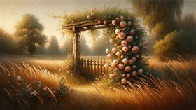 Rose Garden Arch