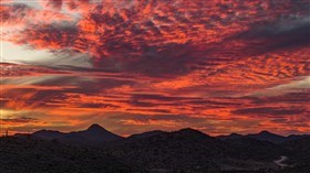 A Desert Sunset