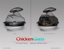 Chicken Glass Diet-Coke