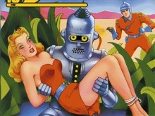 Bender abducts a blonde