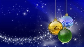 Christmas Ornaments Multicolor