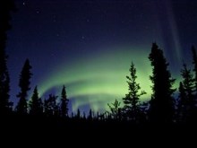 Gulkana River Aurora