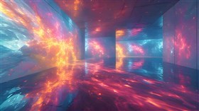 Colorful Art Exhibit